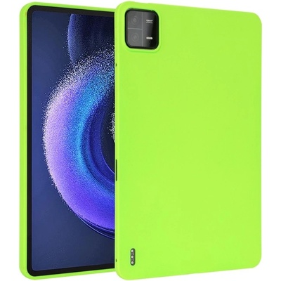 Vsetkonamobil 65631 RUBBER Ochranný kryt pre Xiaomi Pad 6 / Pad 6 Pro neónovo zelený