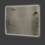 Lidiya Mirror Огледало за баня LED осветление LM Prism Veil 800×800мм