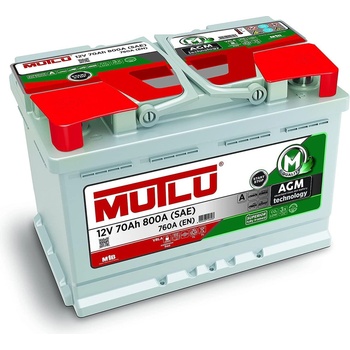 Image 1 of MUTLU AGM 70Ah 760A right+