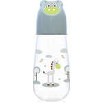 Baby Care Бебешко шише с релефна капачка Lorelli - Baby Care, Animals, 125 ml, Green (10200750004)