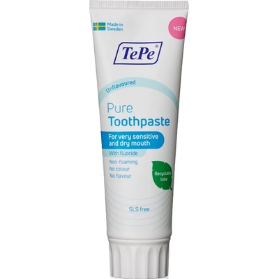 TePe Паста за зъби, Unflavoured, 75 ml