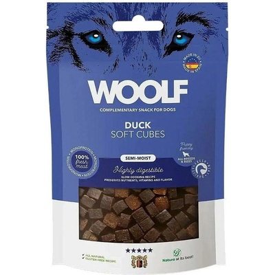 Woolf Dog Soft Cubes kachna 100 g