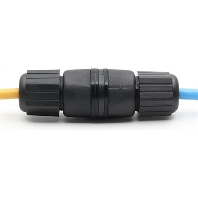 Venkovní STP kabelová spojka, Cat.5e, IP67, RJ45-RJ45; RJ45-SP-ST