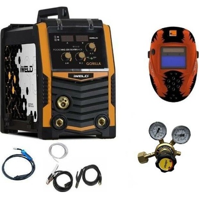 iWELD PocketMig 235 SilverBack SET 8 + RV CO2 + kukla eco 80POCMIG235