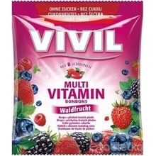 Vivil Multivitamín lesní plody 8vit. bez cukru 60 g