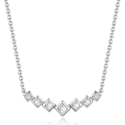 Silverino Náhrdelník se zirkony SN8209-1