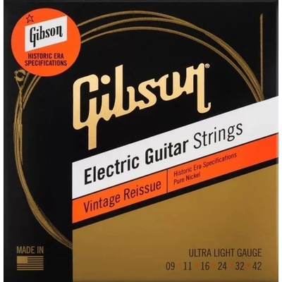 Gibson Vintage Reissue 9-42 Струни за електрическа китара (SEG-HVR9)