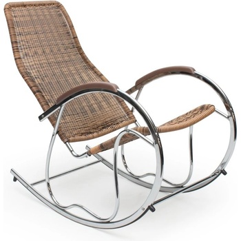 BRADOP Halmar BEN houpací křeslo hnědé