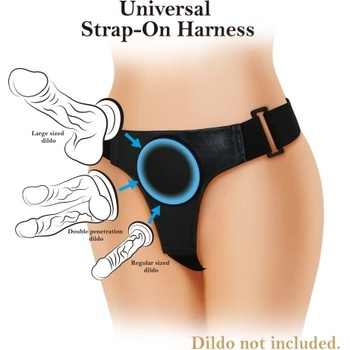 Pretty Love Страп-он колан с вакуумно прихващане Pretty Love Bobby