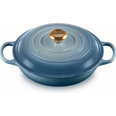 Le Creuset Kastról SIGNATURE 26 cm 2,2 l CHAMBRAY liatina