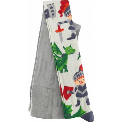 Chlapčenské pančuchy Rytier bledošedá