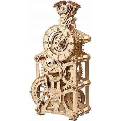 UGEARS 3D puzzle Hodiny motoru 265 ks