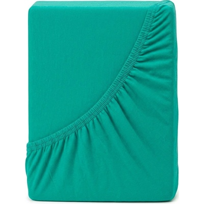 4Home jersey prostěradlo Ideál zelený tyrkys 60x120