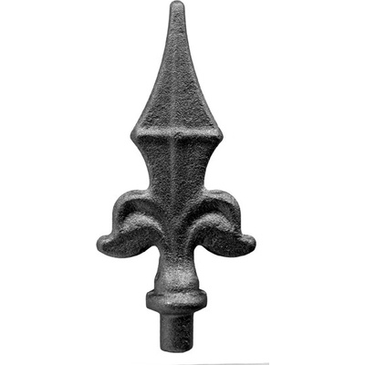 neuvedená Hrot kovaný h130, b60, n12mm