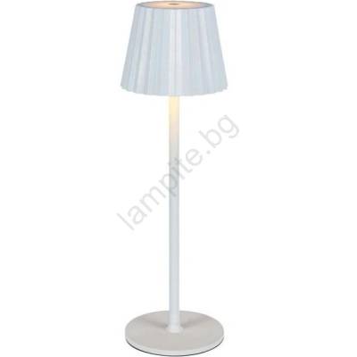 V-TAC LED регулируема презареждаема настолна лампа LED/4W/5V 3000-6000K 1800 mAh бяла (VT1383)