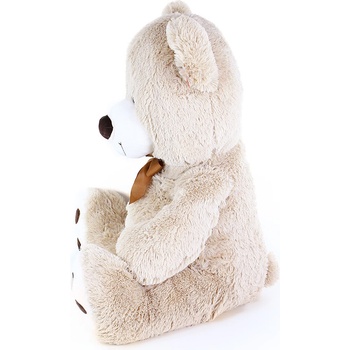 velký medvěd Miki sedící béžový 65 cm