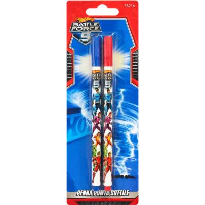 Sada licenčních linerů, 0,4 mm, 2 barvy - 2 kusy, Hot Wheels Farba: Modro-červená