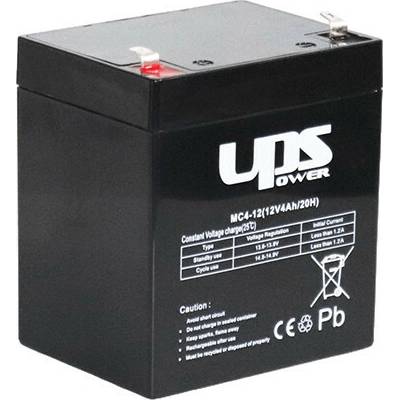 UPS Power MC4-12 12 V 4 Ah