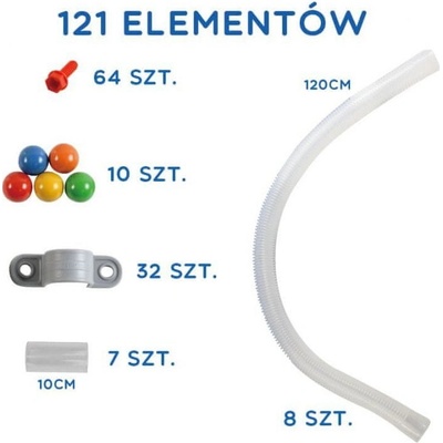 Masterkidz STEM Board Tube System 121 ks