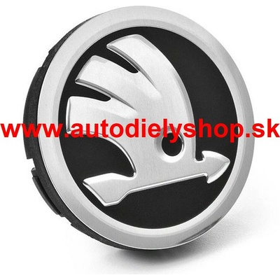 Škoda OCTAVIA III 2/2017- stredová krytka alu kolesa ORIGINÁL