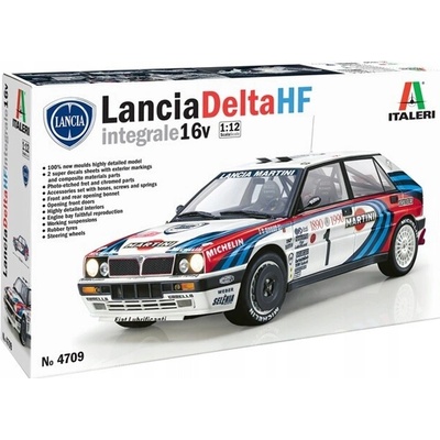 Italeri Model Stavebnice auta 4709 - Lancia Delta HF Integrale 1:12