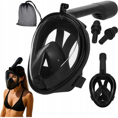 ISO Celoobličejová šnorchlovací maska – Sleviste.cz