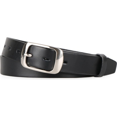 Penny Belts dámský kožený opasek 30-190-63 černý