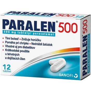 Paralen 500 tbl.12 x 500 mg