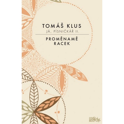 Tomáš Klus Já písničkář 2 noty melodická linka texty akordy – Zboží Mobilmania