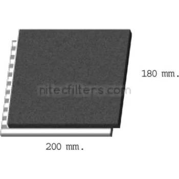 Image 1 of NITEC Филтър за фритюрник НИТЕК, код Ф06