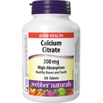 Webber Naturals Vápnik citrát 300 mg 120 tabliet