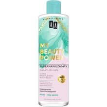 AA My Beauty Power super hydratačné telové mlieko Aloe vera 48h 400 ml