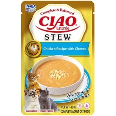 Churu Cat Entrée Stew Chicken Recipe with Cheese 40 g