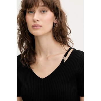 HUGO BOSS Пуловер hugo в черно от лека материя 50538223 (50538223)