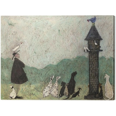 Obraz na plátne Sam Toft - An Audience With Sweetheart, 2 - 80×60 cm