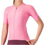 Castelli Дамска фланелка с къс ръкав за колоездене Castelli Women's Premio Evo Jersey Cycling jersey - Rosa Giro - размер XL (156-2383-0315)