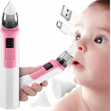CleanNose Dětská odsávačka nosních hlenů růžová