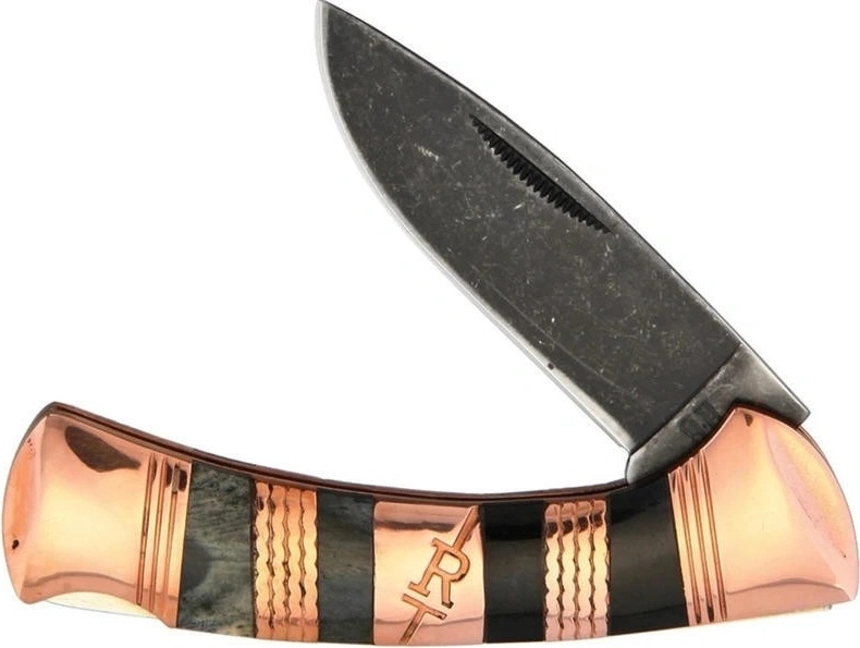 Rough Ryder Lockback Copper Coil