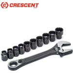 CRESCENT Комплект Регулируем ключ и вложки 3 в 1 / crescent cptaw8 / (cre cptaw8)