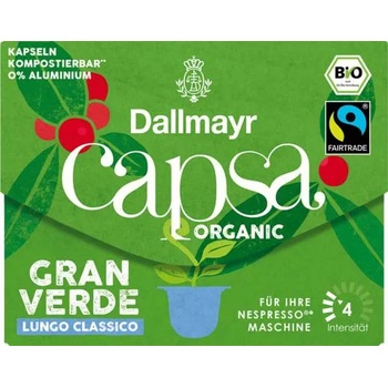 Dallmayr Кафе капсули Dallmayr Gran Verde capsa Lungo Classico, 10 броя (10486_)