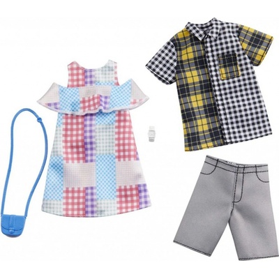 Mattel Barbie a Ken károvaný set GHX69 – Zbozi.Blesk.cz