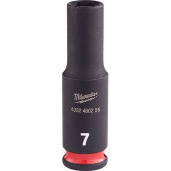 MILWAUKEE Nástrčný kľúč 1/4" - Hex 7 SHOCKWAVE predĺžený