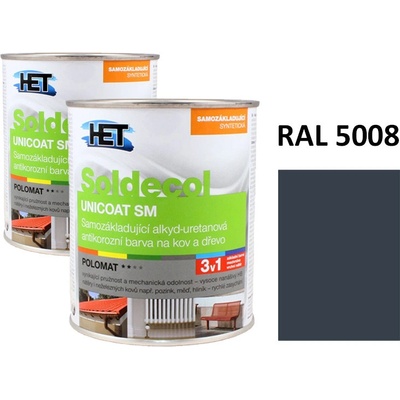 Soldecol UNICOAT SM 0,75L RAL 5008