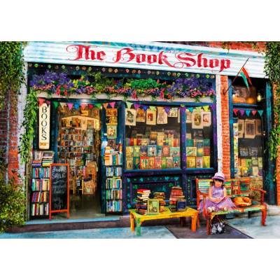 Bluebird Puzzle - Puzzle Stewart: The Bookshop Kids - 1 000 piese