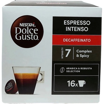 Nescafé Dolce Gusto Espresso Intenso bezkofeínové DECAFFEINATO 16 kusov