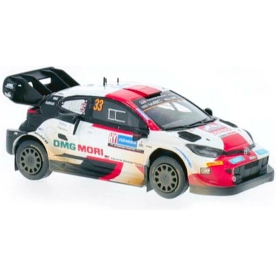 Ixo Toyota GR Yaris Rally1 33 Evans/Martin Rally Estonia 2022 Models 1:43