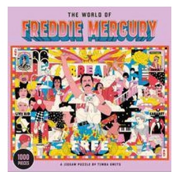 The World of Freddie Mercury 1000 Piece Puzzle A Jigsaw Puzzle - Smits Timba