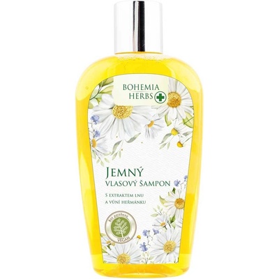 Bohemia Herbs Vlasový šampon s extraktem lnu a vůní heřmánku 250 ml