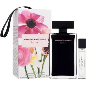 Narciso Rodriguez For Her подаръчен комплект: EDT 100 ml + EDP Pure Musc 10 ml за жени