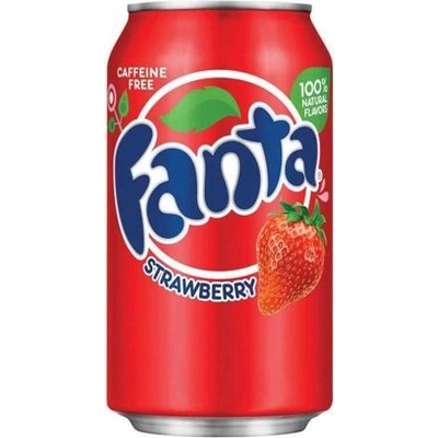Fanta sycený nápoj s příchutí jahody 355 ml